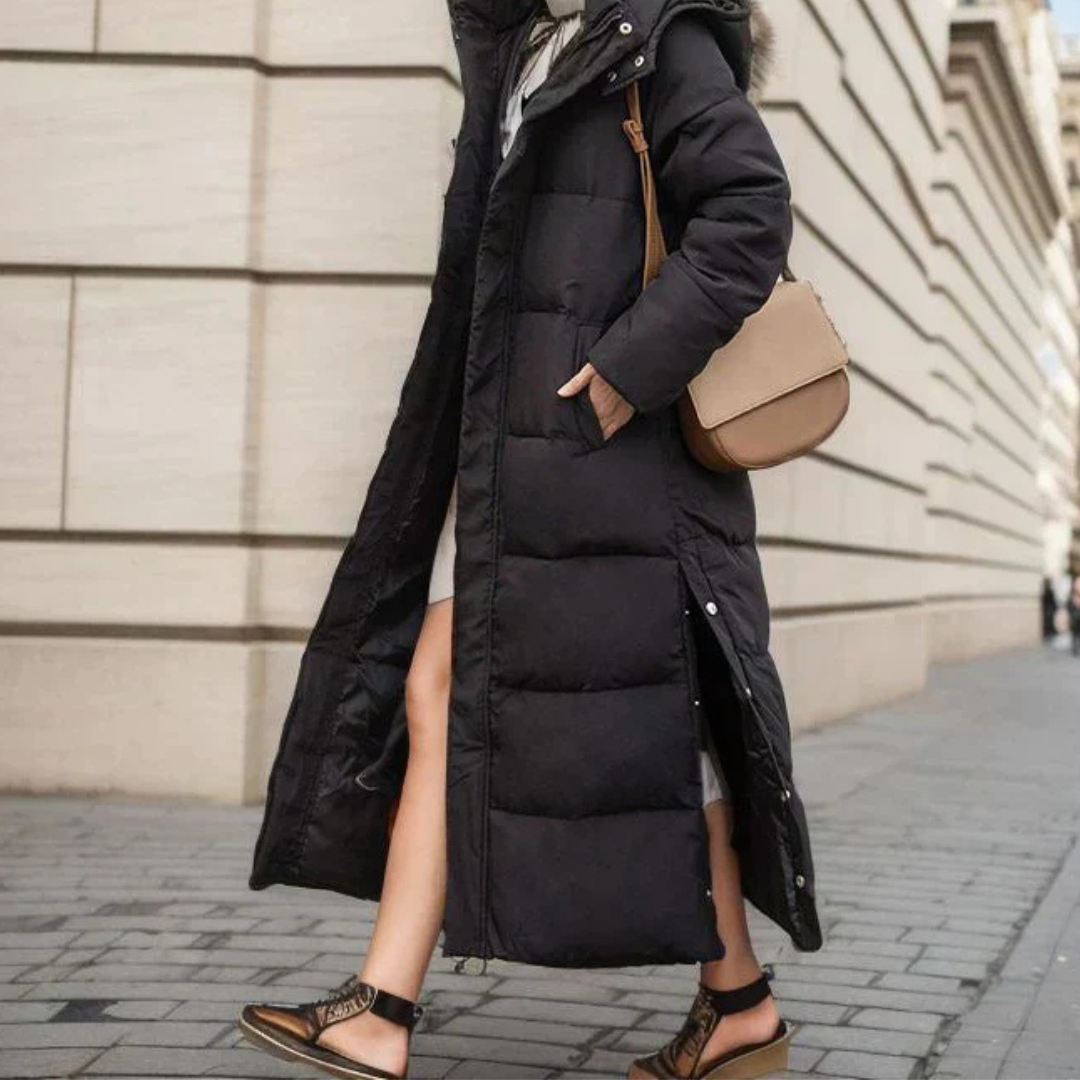 Longline Tailored Coat Relaxed Elegant Womens