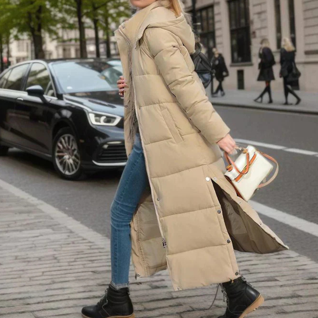 Longline Tailored Coat Relaxed Elegant Womens