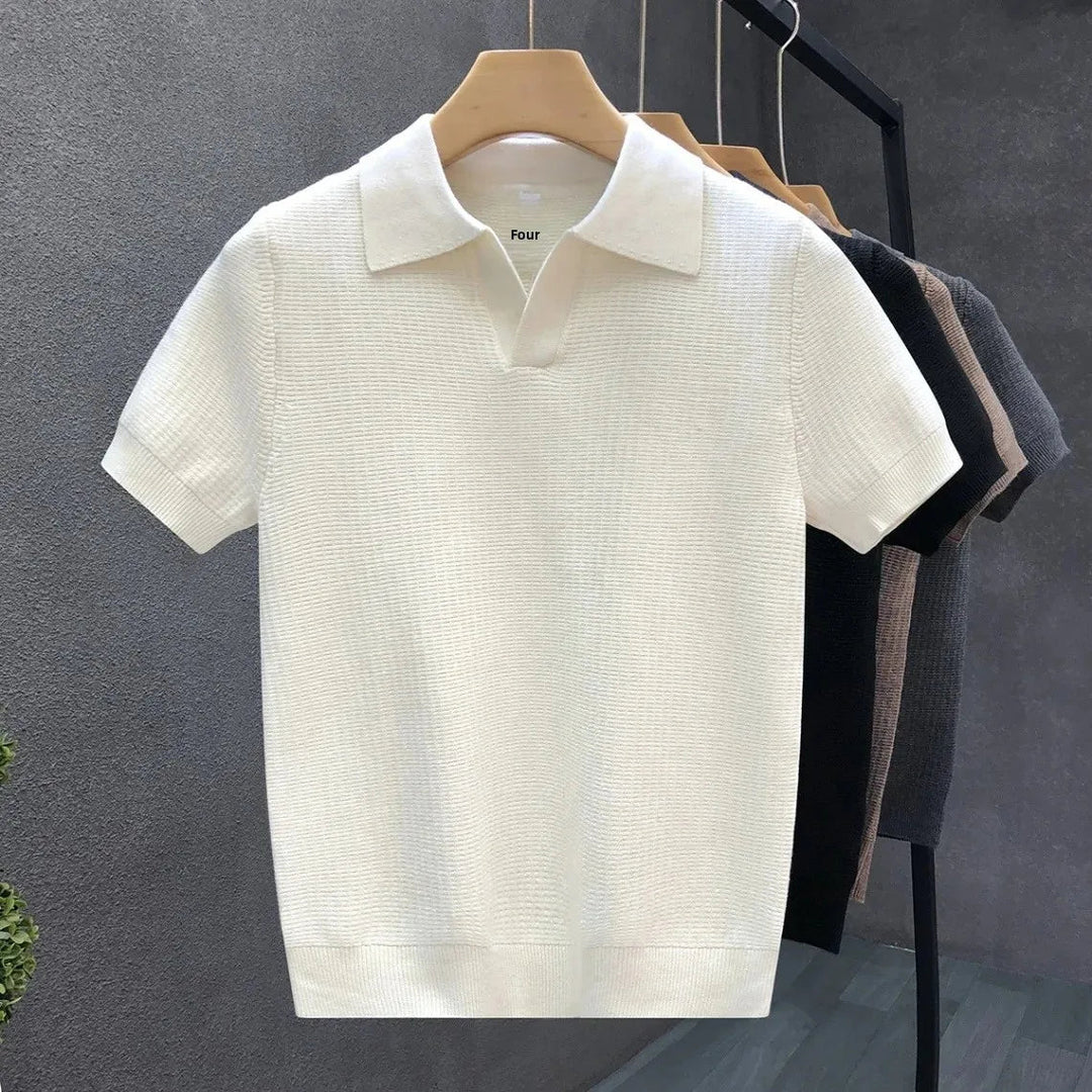 Womens Fine Knit Sweater Relaxed Fit Ribbed Trim