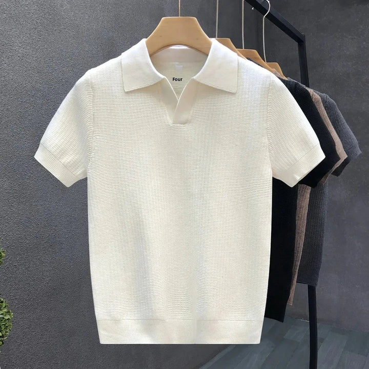 Womens Fine Knit Sweater Relaxed Fit Ribbed Trim