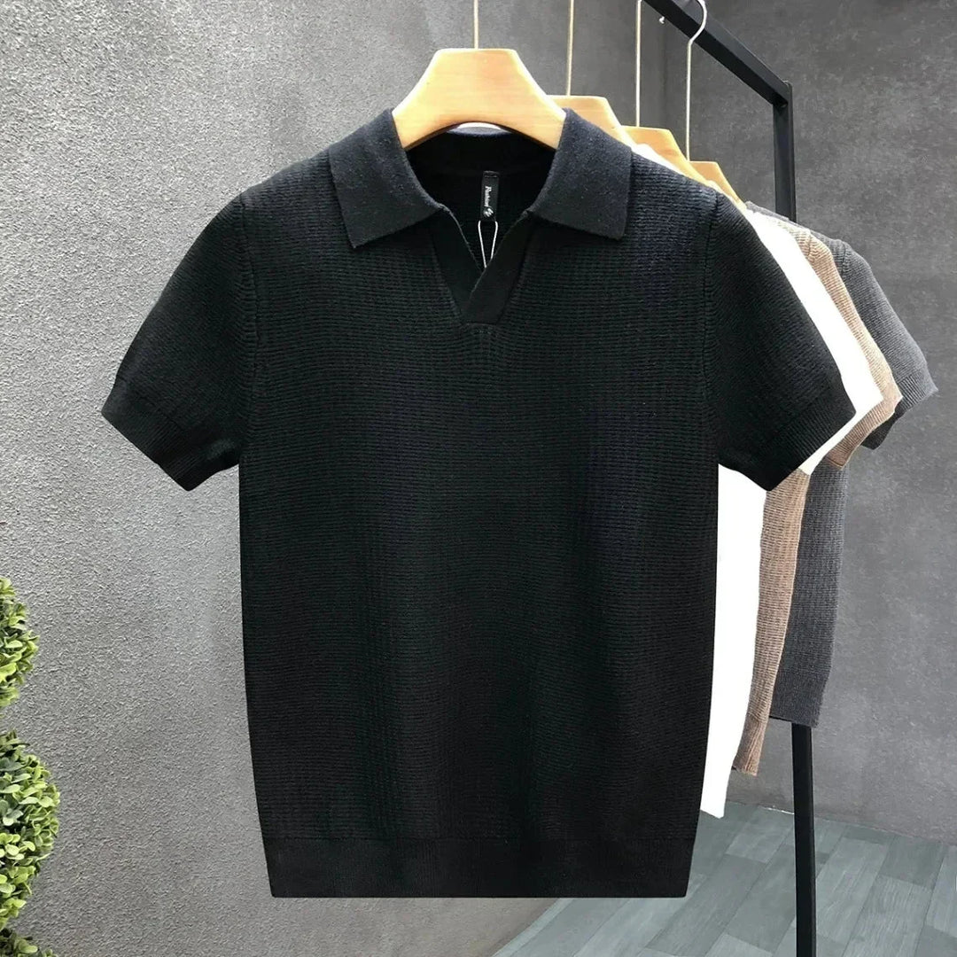 Womens Fine Knit Sweater Relaxed Fit Ribbed Trim