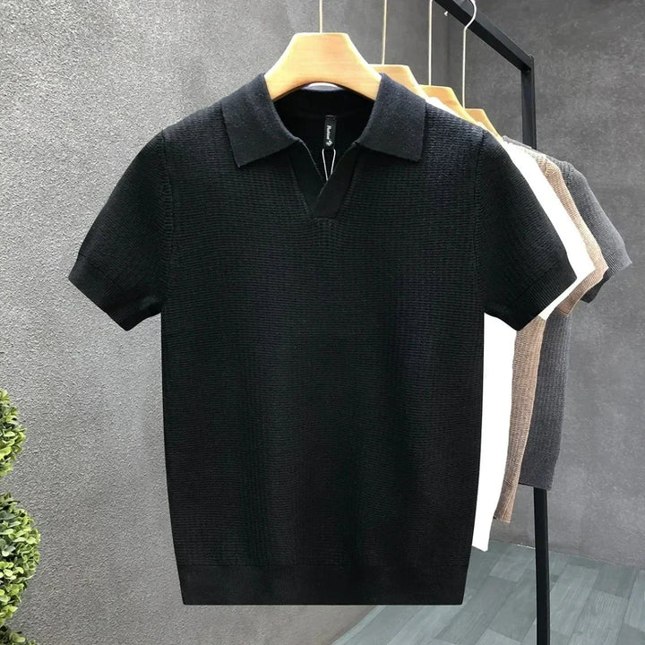 Womens Fine Knit Sweater Relaxed Fit Ribbed Trim