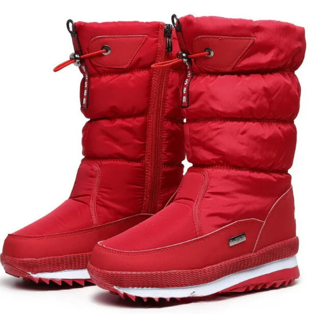 Block Heel Boots Women Flat Chic Everyday Style