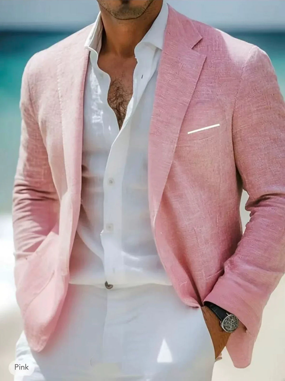 Tailored Suit Clean Modern Silhouette Mens