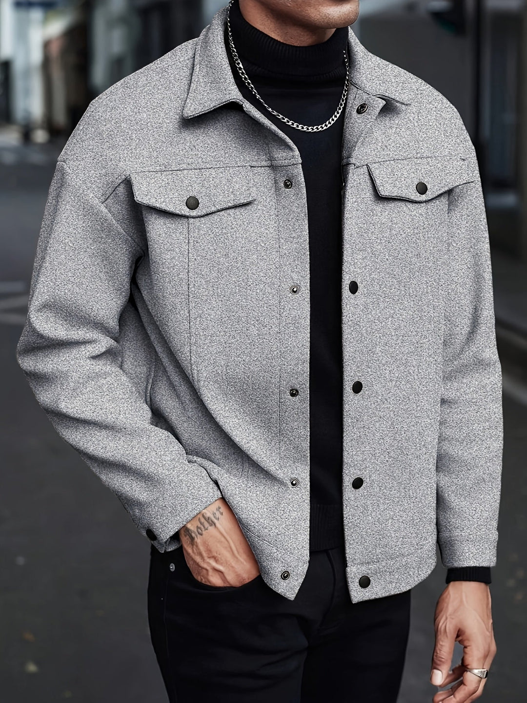 Longline Wool Blend Tailored Coat Women