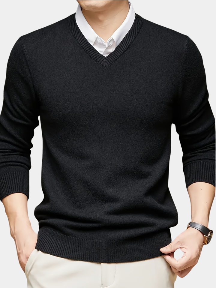 Longline Knit Sweater Relaxed Fit Women
