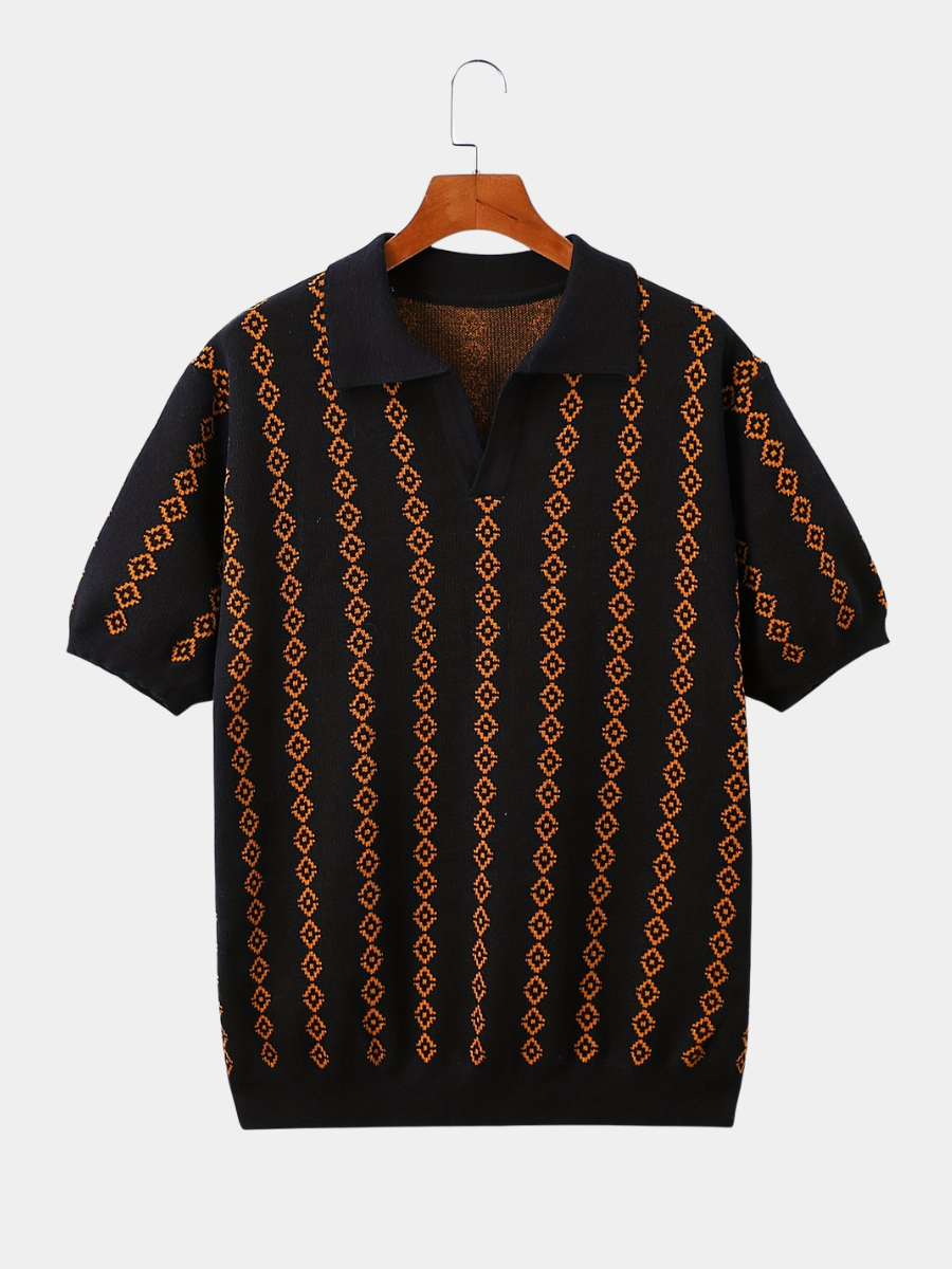 Mens Longline Relaxed Fit Ribbed Knit Sweater