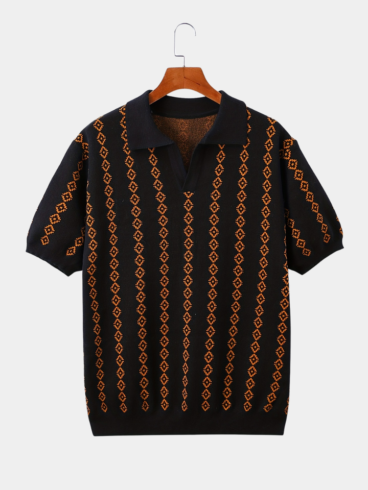 Mens Longline Relaxed Fit Ribbed Knit Sweater
