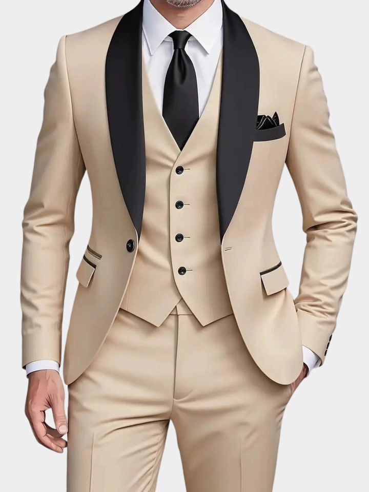 Tailored Suit Sharp Modern Silhouette for Men