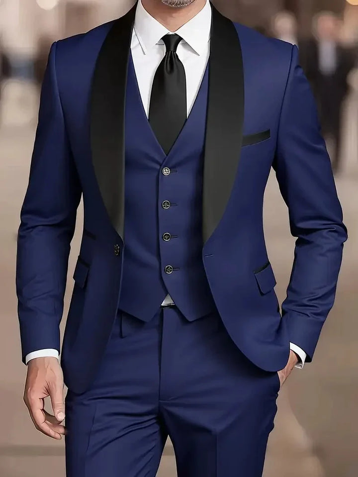 Tailored Suit Sharp Modern Silhouette for Men