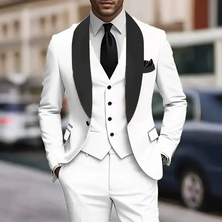 Tailored Suit Sharp Modern Silhouette for Men