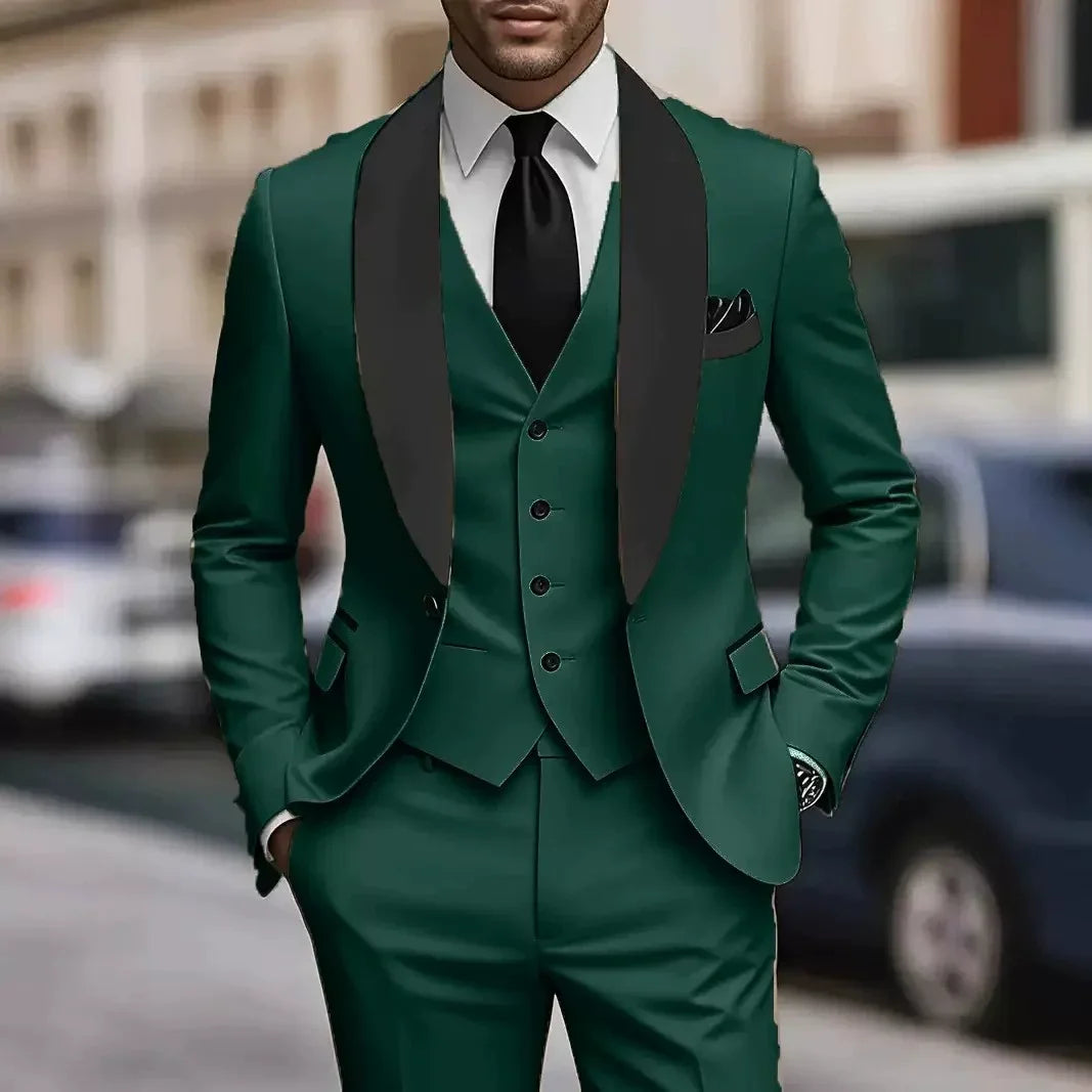Tailored Suit Sharp Modern Silhouette for Men