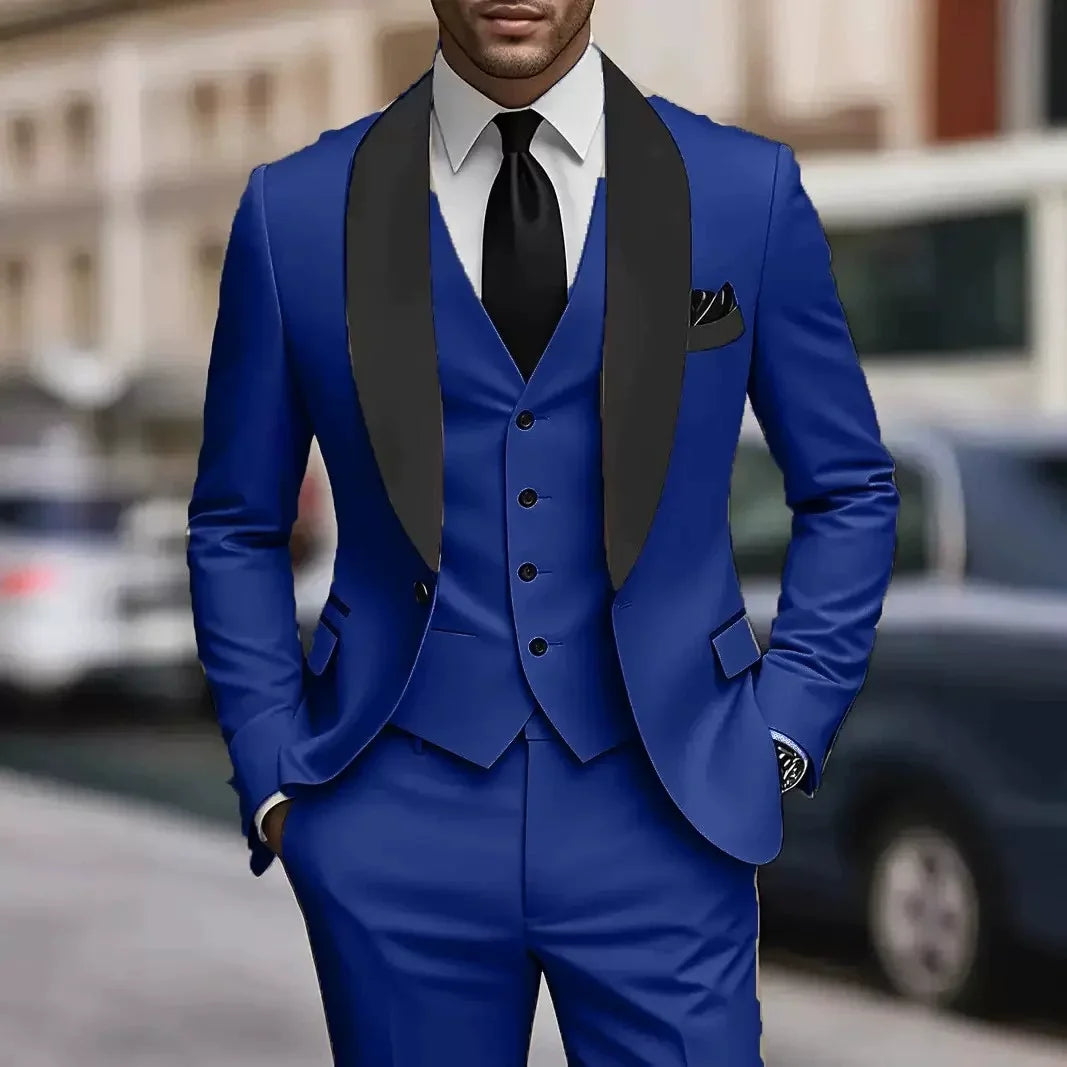 Tailored Suit Sharp Modern Silhouette for Men