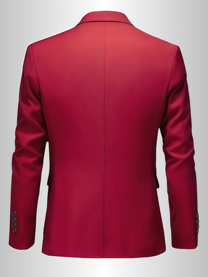 Slim Fit Draped Suit for Men Modern Tailored Style