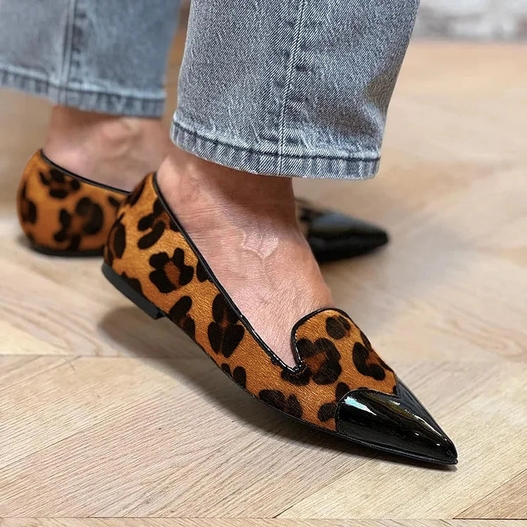 Women Structured Sculpted Everyday Flat Shoes