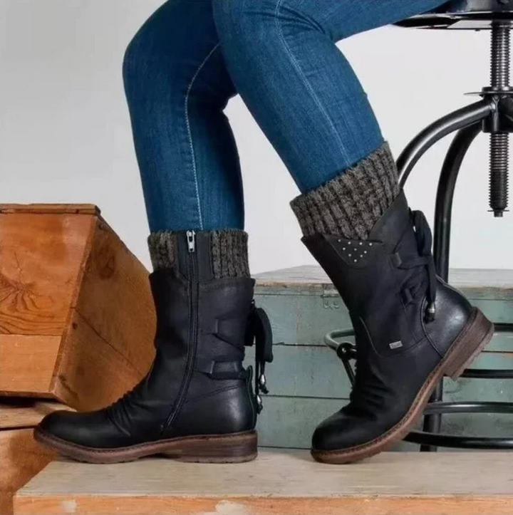 Heritage Ankle Boots Cushioned Sole Everyday Women