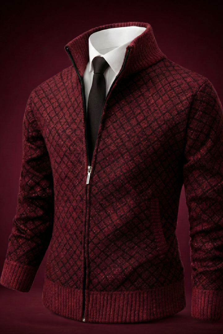 Zip Up Longline Relaxed Cardigan for Women