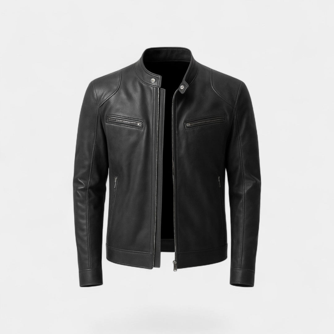 Womens Longline Structured Zip Up Sculpted Coat