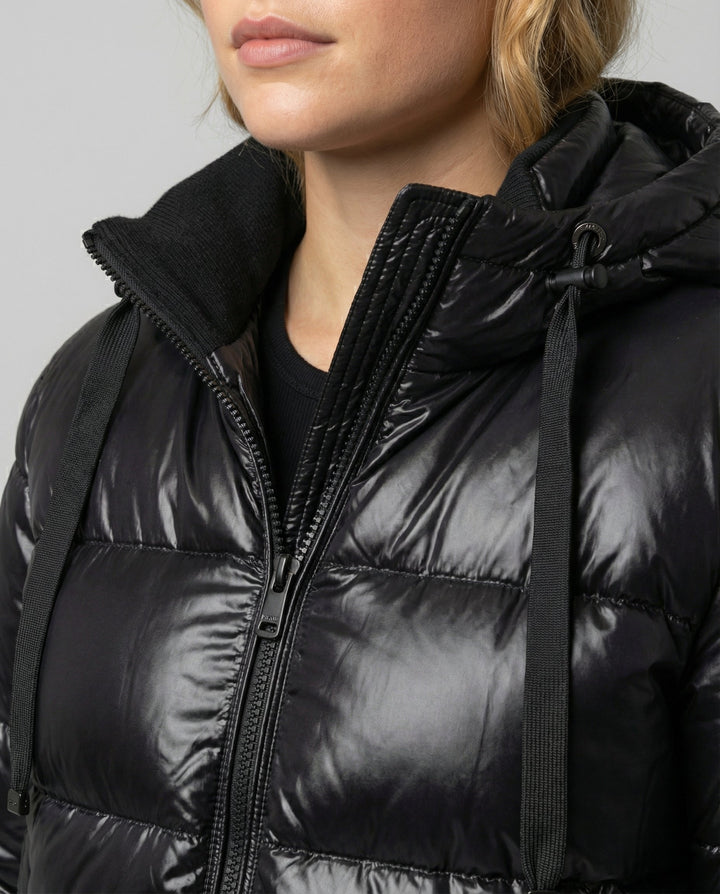 Hooded Quilted Relaxed Puffer Jacket Women