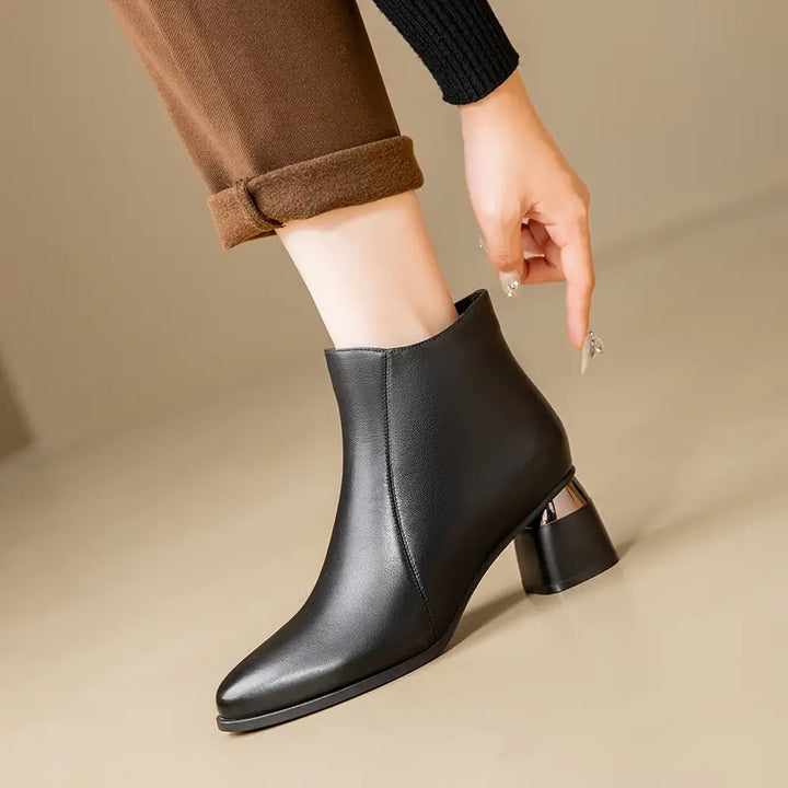 Tailored Ankle Boots Women Everyday Versatile Style
