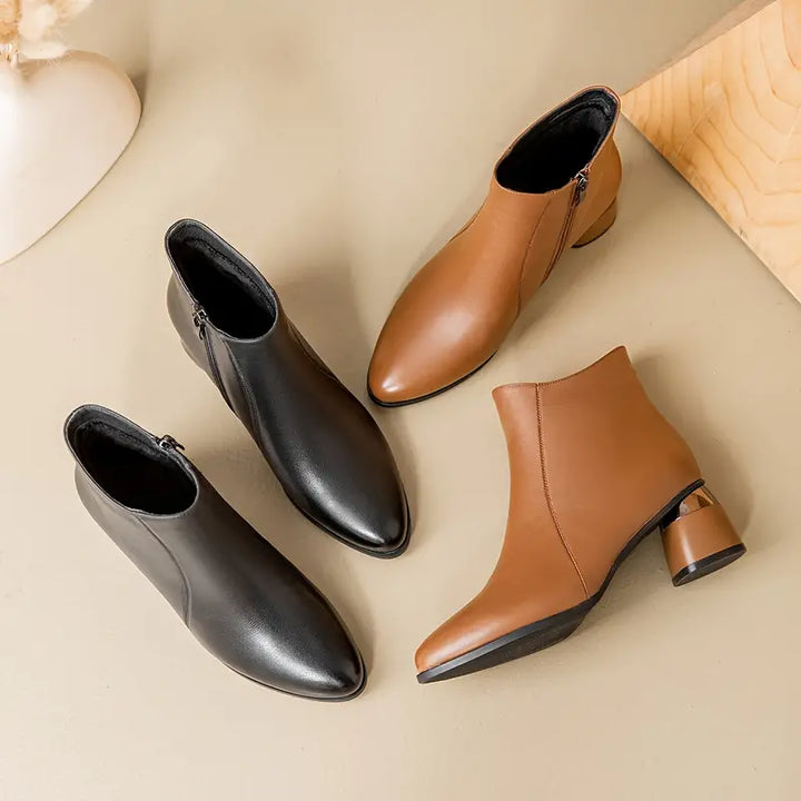 Tailored Ankle Boots Women Everyday Versatile Style