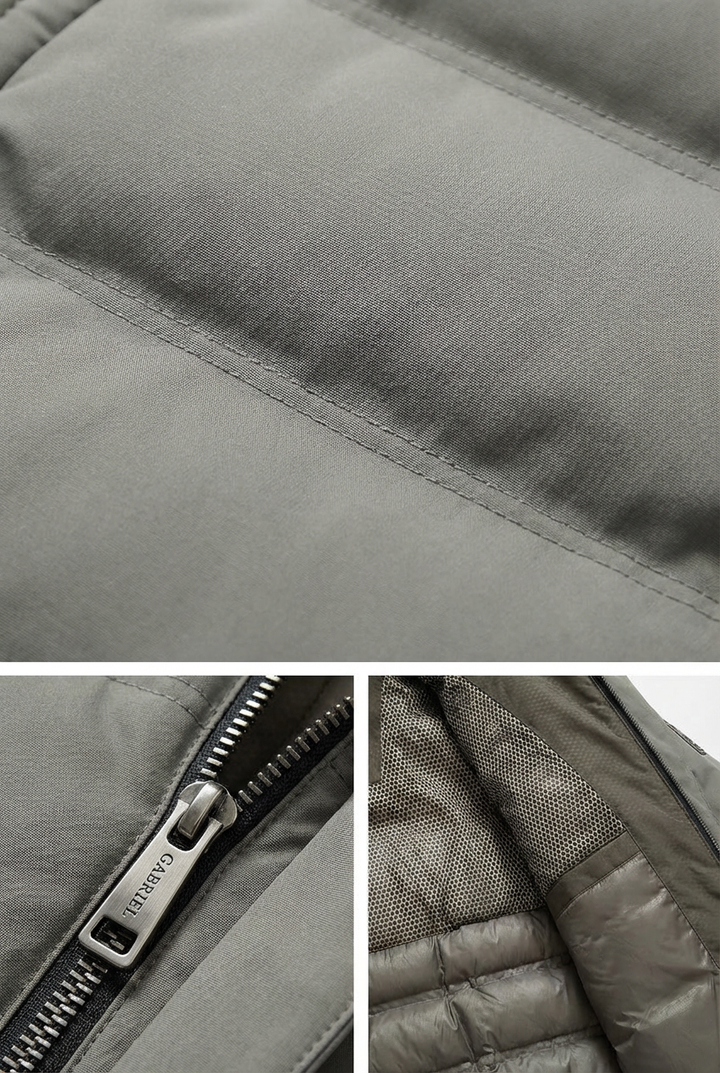 Oversized Hooded Longline Coat for Men