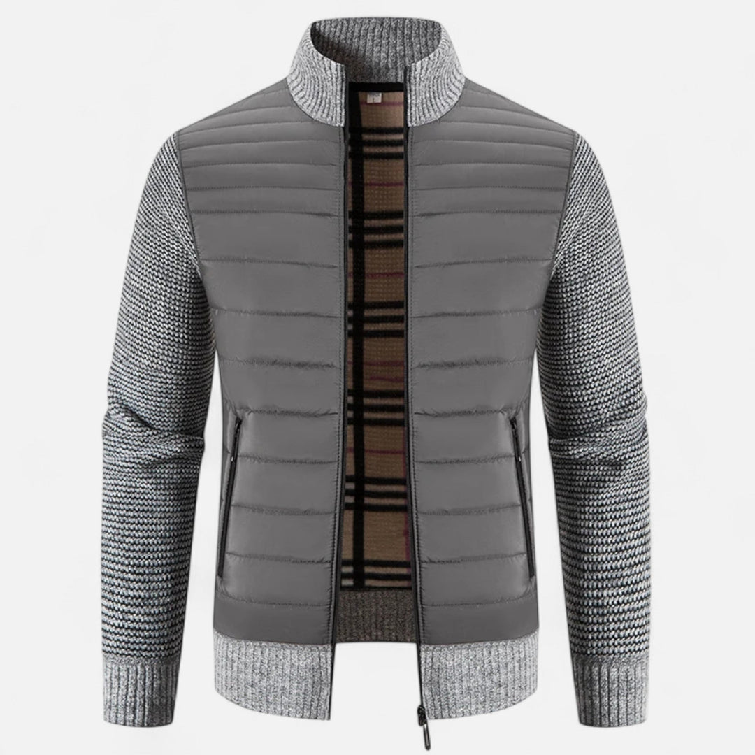 Draped High Neck Longline Coat Modern Tailored Mens