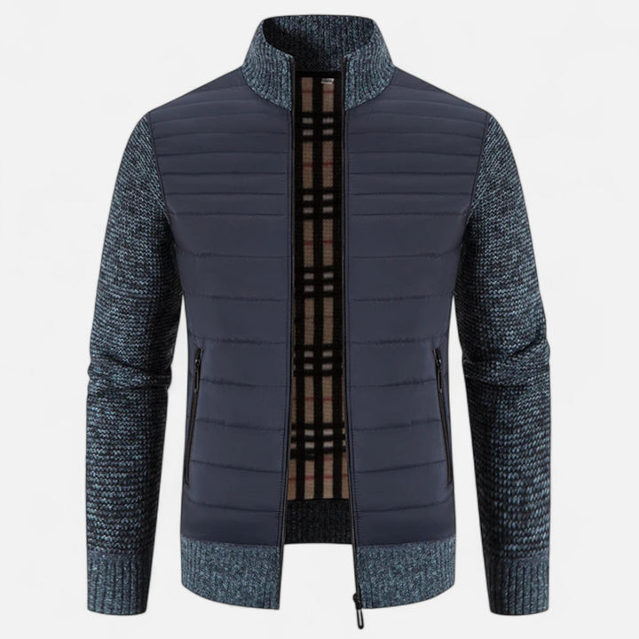 Draped High Neck Longline Coat Modern Tailored Mens