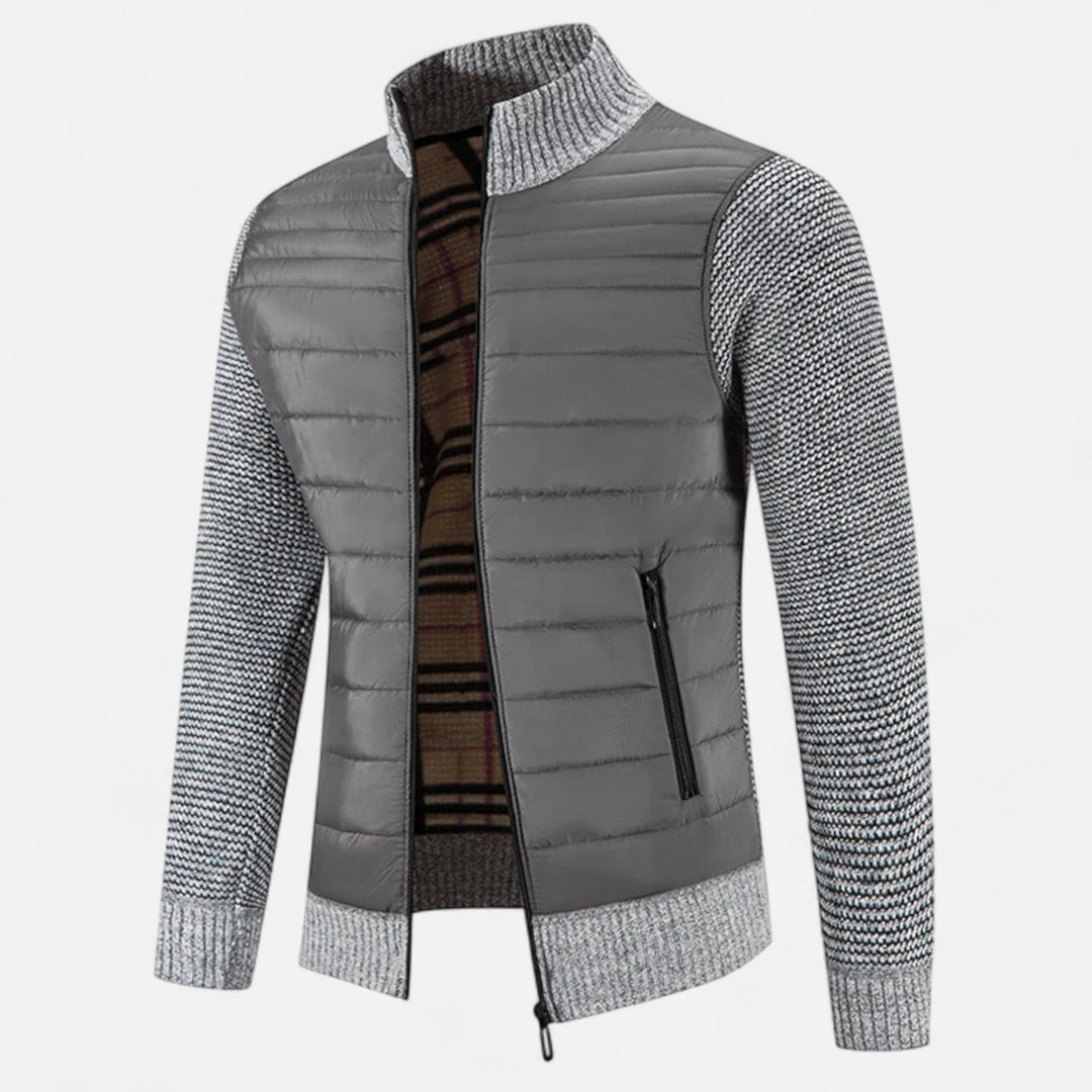 Draped High Neck Longline Coat Modern Tailored Mens