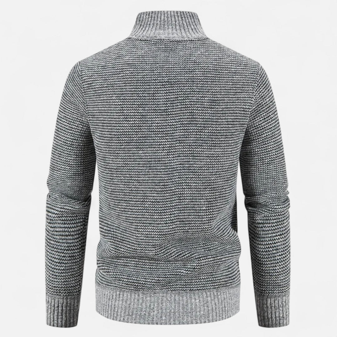 Draped High Neck Longline Coat Modern Tailored Mens