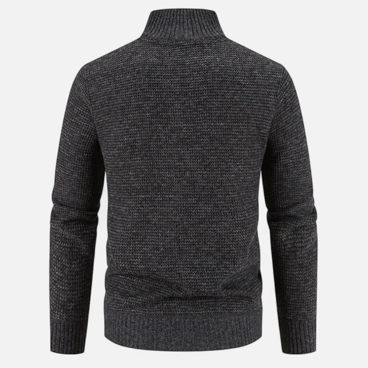 Draped High Neck Longline Coat Modern Tailored Mens