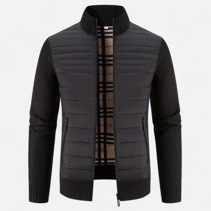 Draped High Neck Longline Coat Modern Tailored Mens