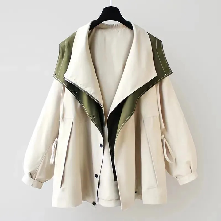 Oversized Tailored Wool Blend Longline Coat Women