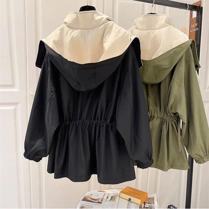 Oversized Tailored Wool Blend Longline Coat Women