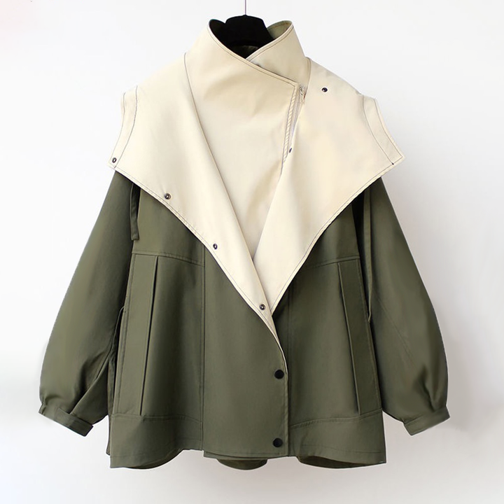 Oversized Tailored Wool Blend Longline Coat Women