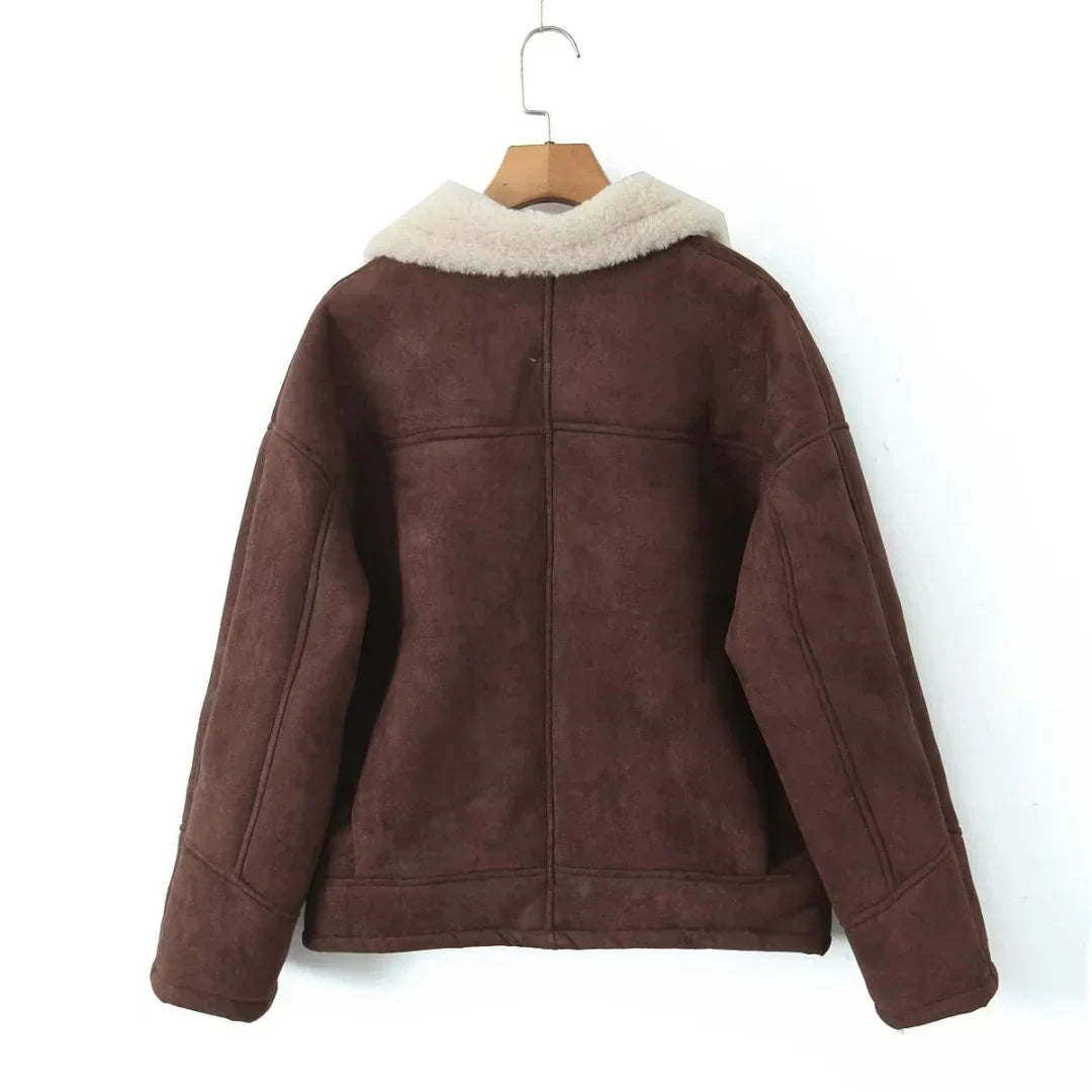Oversized Notch Lapel Longline Coat Men