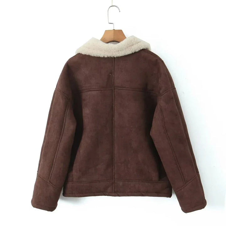 Oversized Notch Lapel Longline Coat Men