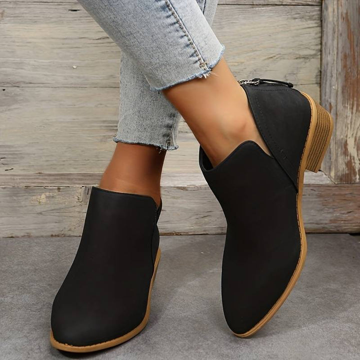 Womens Longline Draped Boots Classic Everyday Style