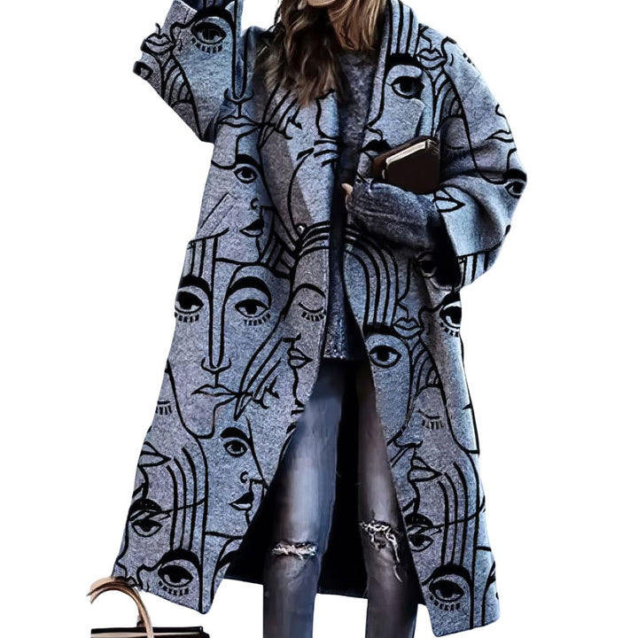 Oversized Longline Classic Coat Women