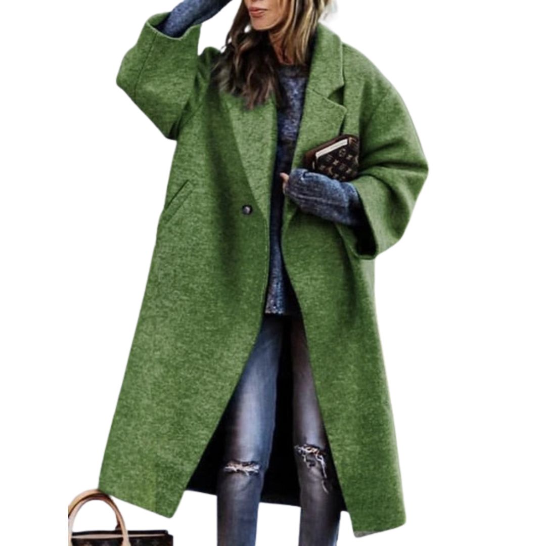 Oversized Longline Classic Coat Women