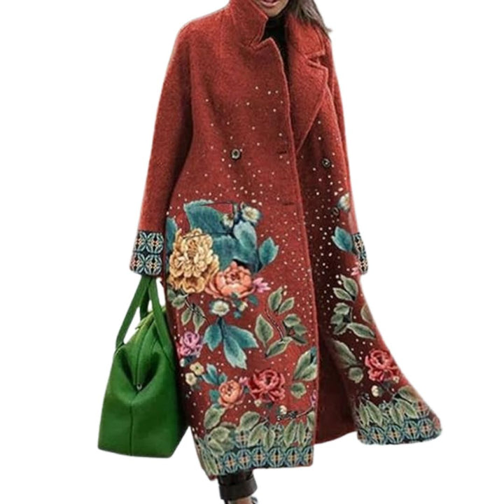Oversized Longline Classic Coat Women